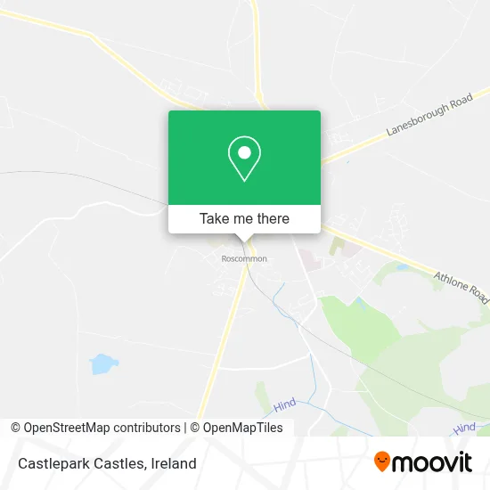 Castlepark Castles map