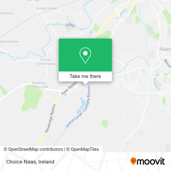 Choice Naas map