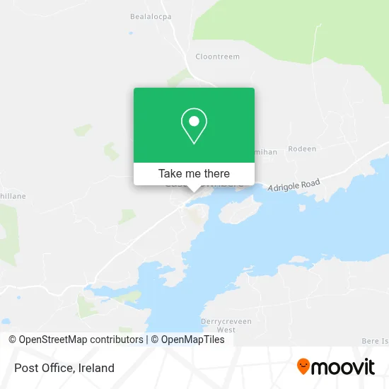 Post Office map