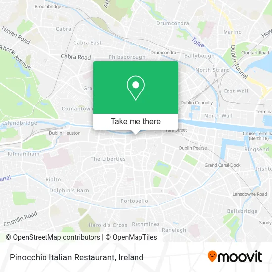 Pinocchio Italian Restaurant map