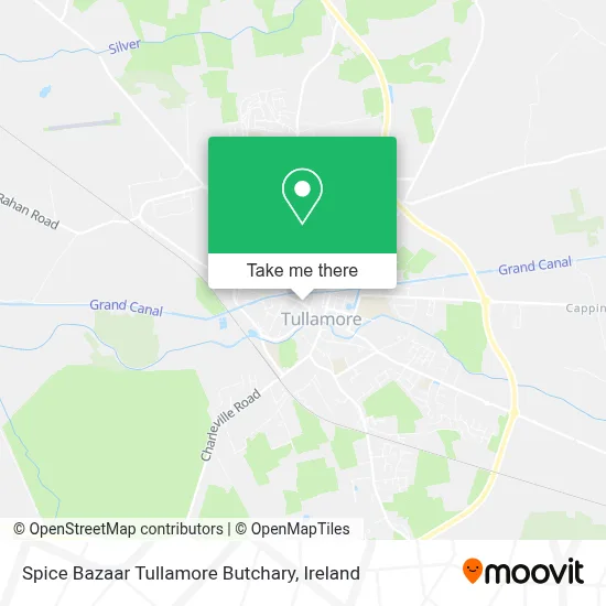 Spice Bazaar Tullamore  Butchary map