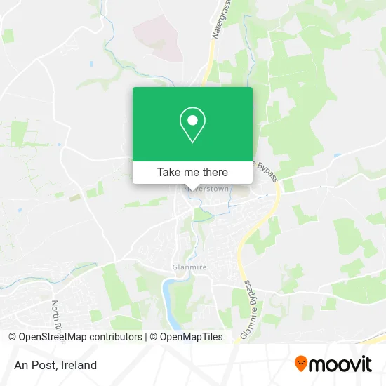 An Post map