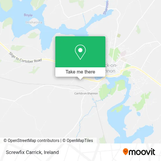 Screwfix Carrick map