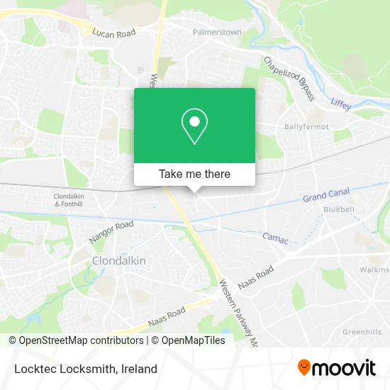 Locktec Locksmith map