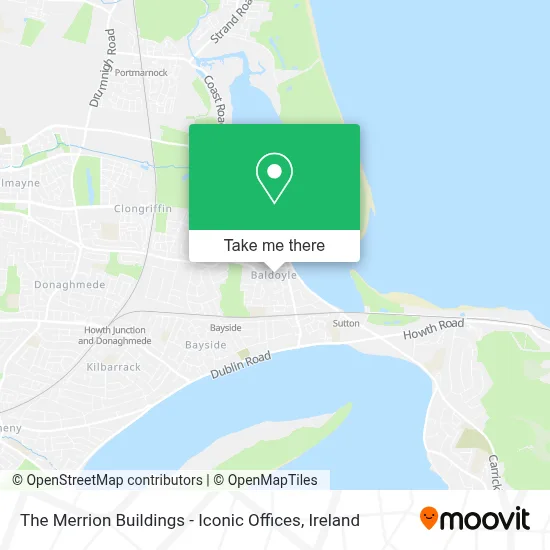 The Merrion Buildings - Iconic Offices map