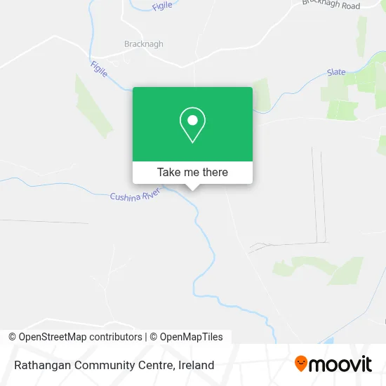 Rathangan Community Centre map