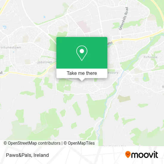 Paws&Pals map