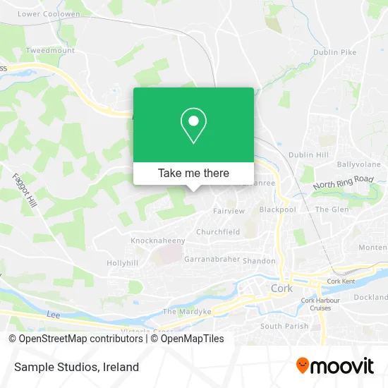 Sample Studios map