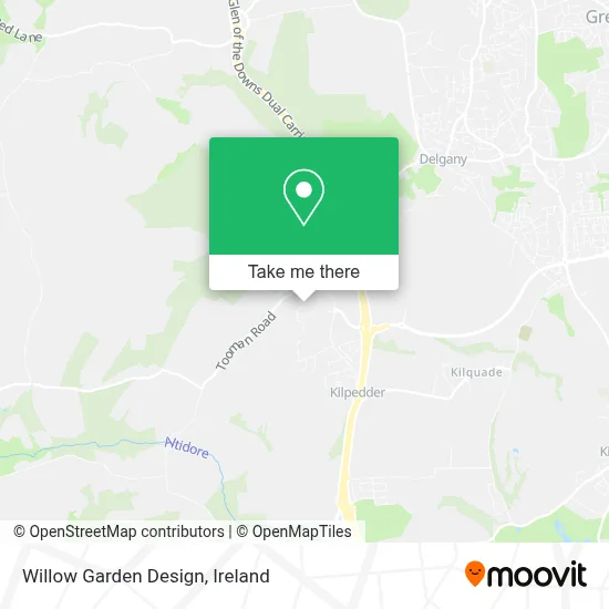 Willow Garden Design map