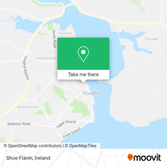 Shoe Flavin map