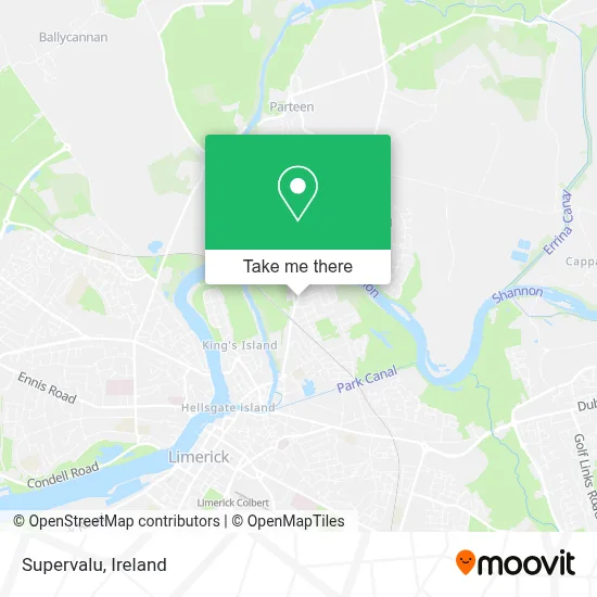 Supervalu map