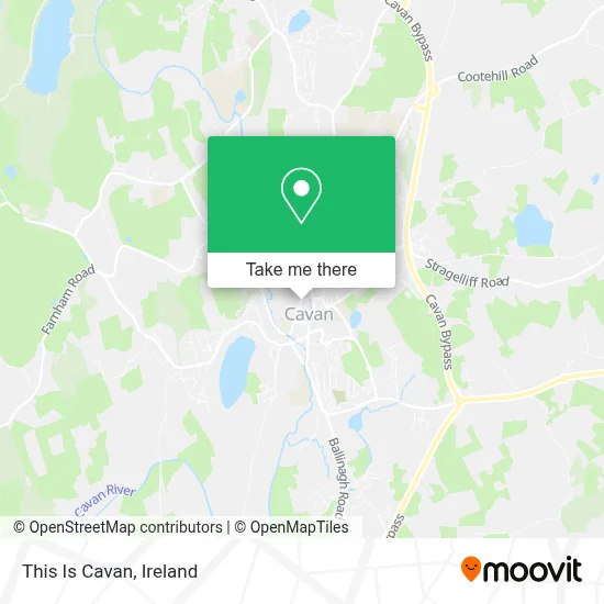 This Is Cavan map