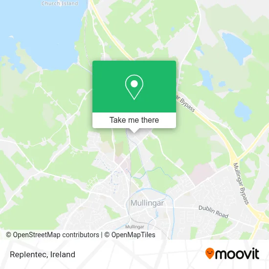 Replentec map