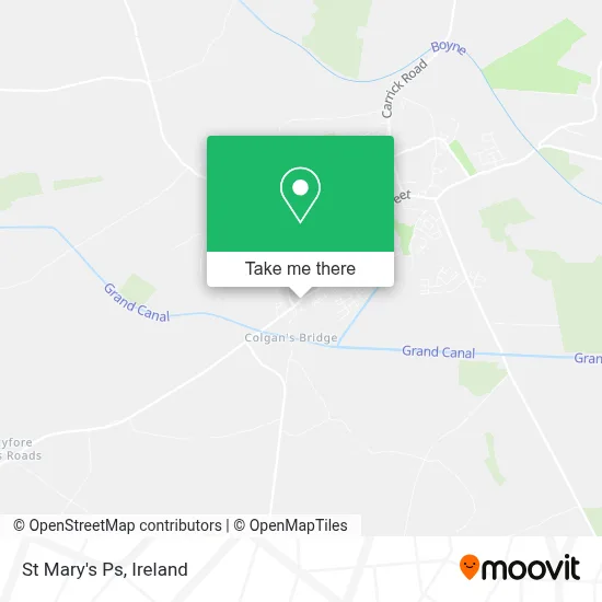 St Mary's Ps map