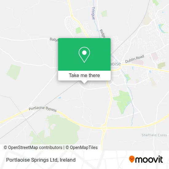 Portlaoise Springs Ltd map