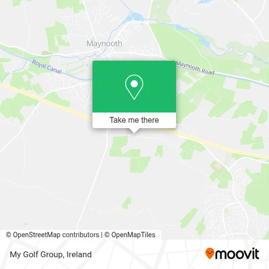 My Golf Group map