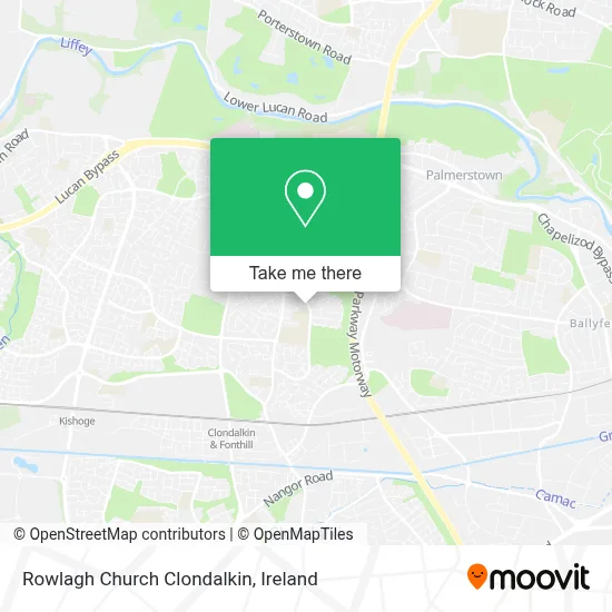 Rowlagh Church Clondalkin map