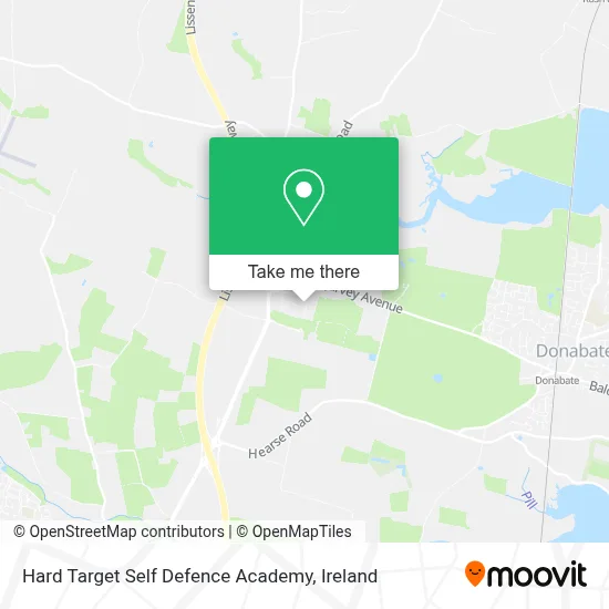 Hard Target Self Defence Academy map