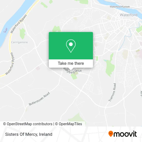 Sisters Of Mercy map