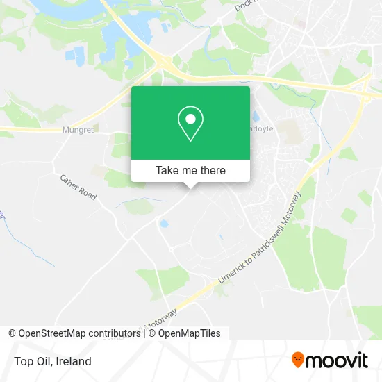Top Oil map