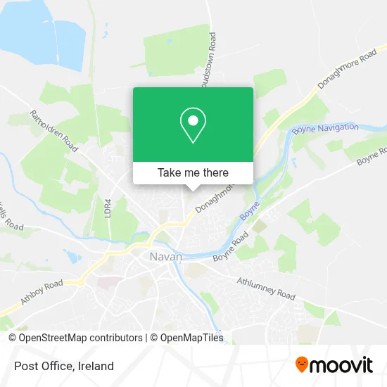 Post Office map