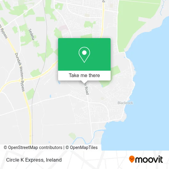 Circle K Express map