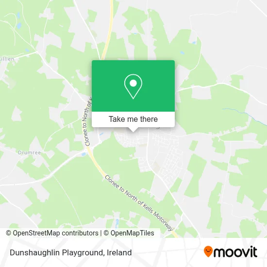 Dunshaughlin Playground map