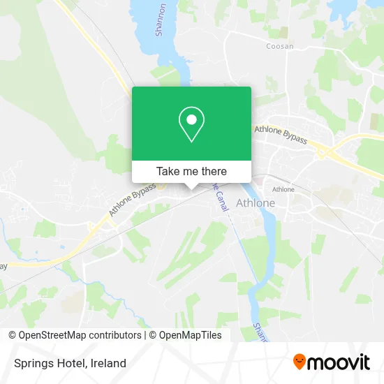 Springs Hotel map