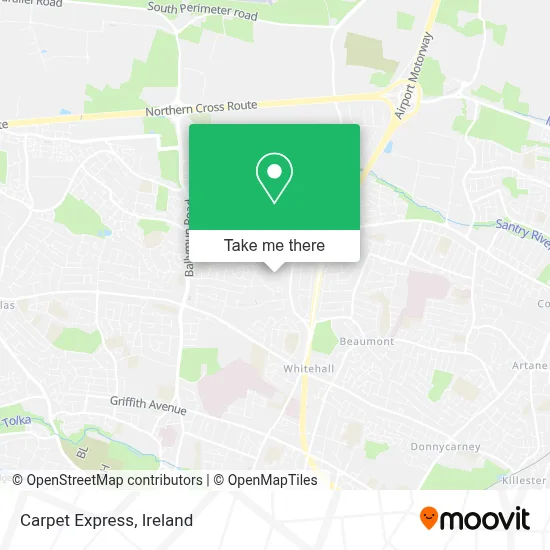 Carpet Express map