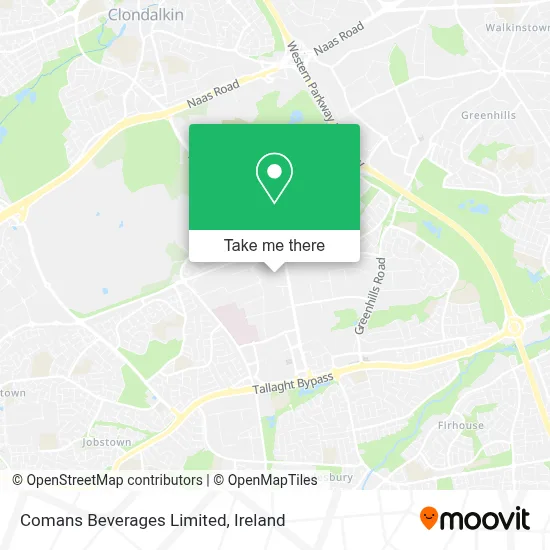 Comans Beverages Limited map