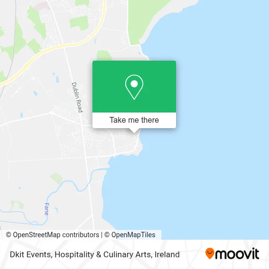 Dkit Events, Hospitality & Culinary Arts map