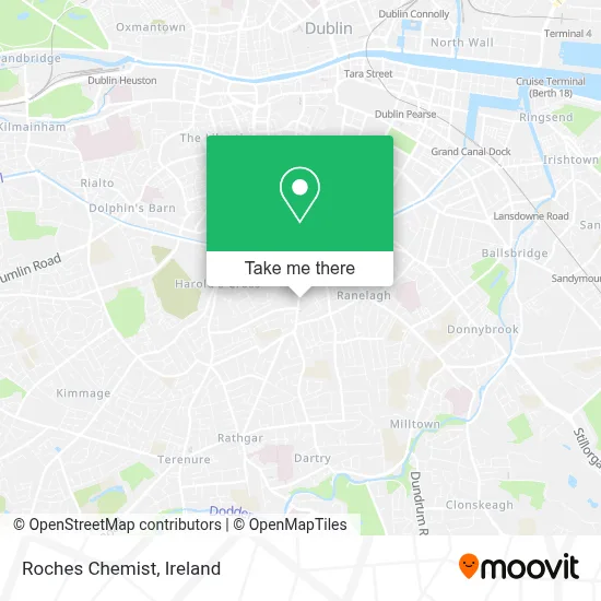 Roches Chemist map
