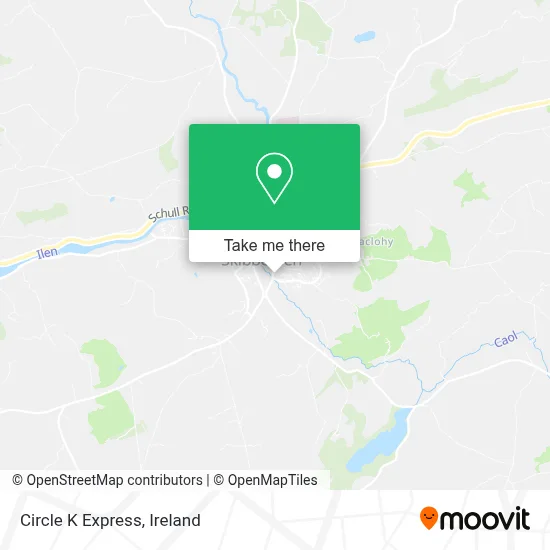 Circle K Express map