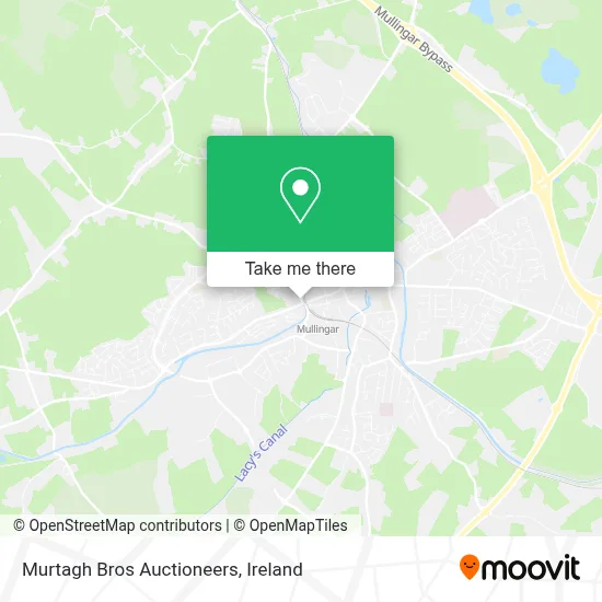 Murtagh Bros Auctioneers map