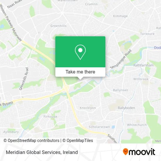Meridian Global Services map