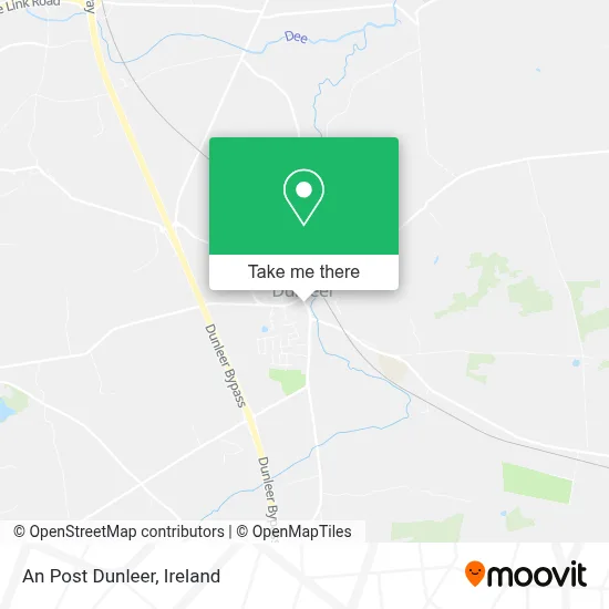 An Post Dunleer map