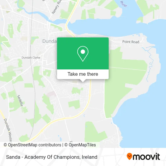 Sanda - Academy Of Champions map
