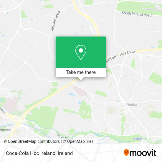 Coca-Cola Hbc Ireland map