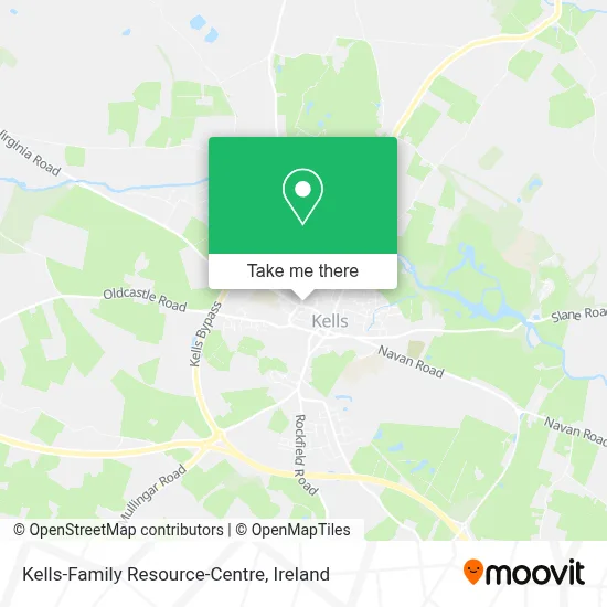 Kells-Family Resource-Centre map