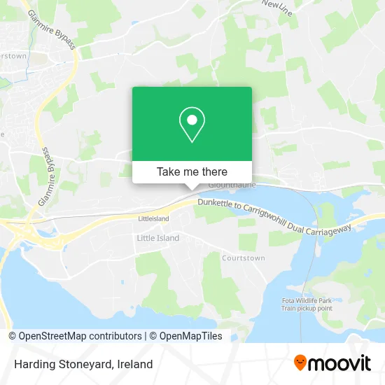 Harding Stoneyard map