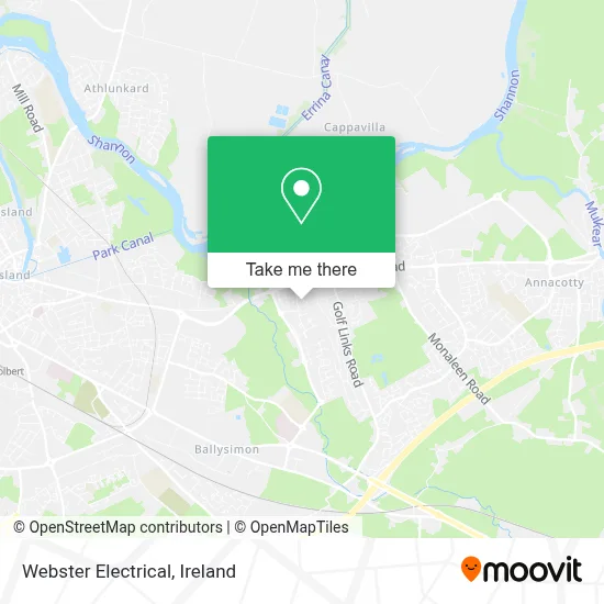Webster Electrical map
