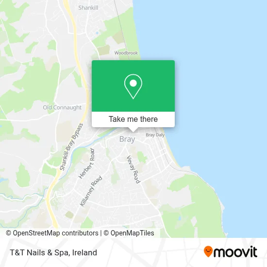 T&T Nails & Spa map