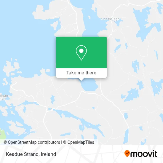 Keadue Strand map