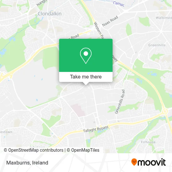 Maxburns map
