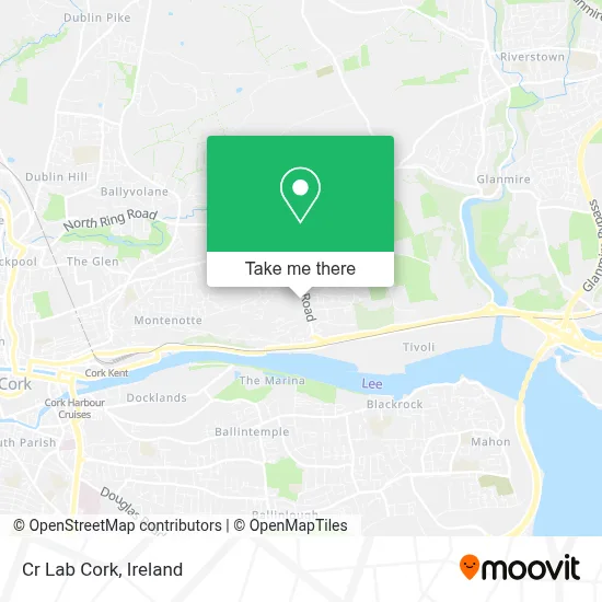 Cr Lab Cork map