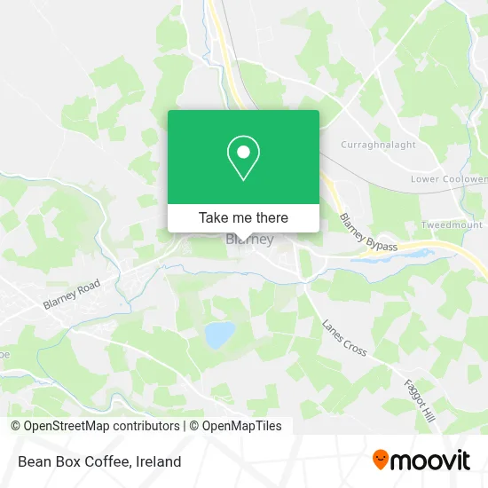 Bean Box Coffee map