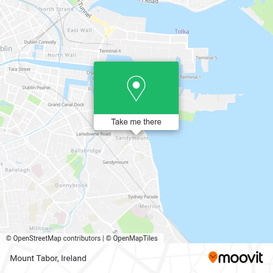 Mount Tabor map