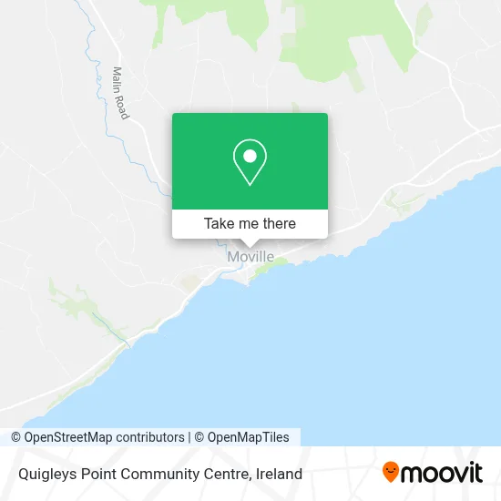 Quigleys Point Community Centre map