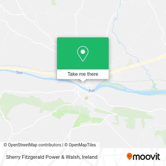 Sherry Fitzgerald Power & Walsh map