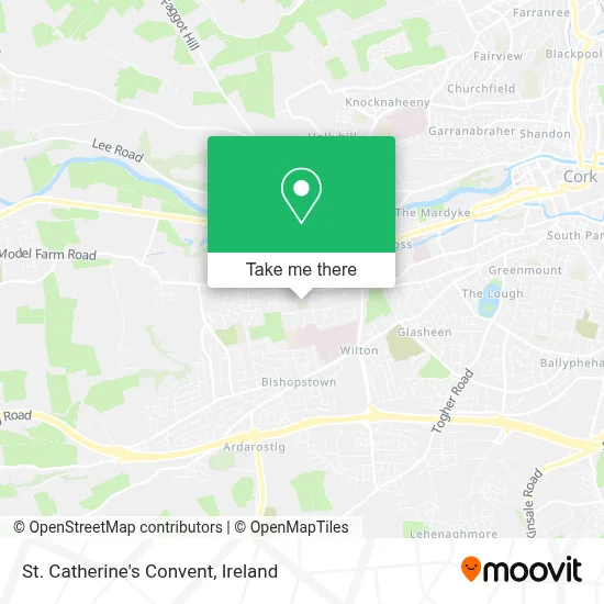 St. Catherine's Convent map